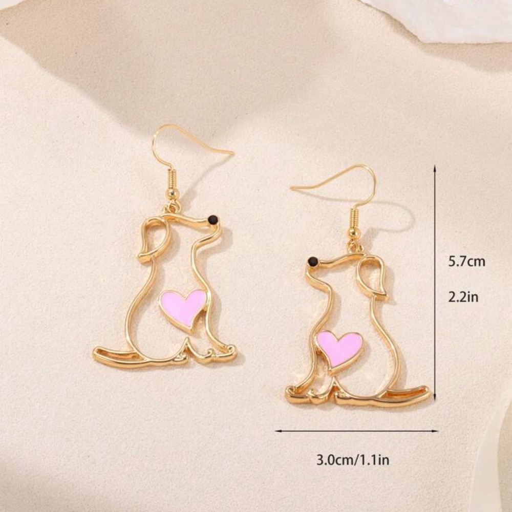 🐾 Dog Earrings 🐾 - Picture 2 of 4